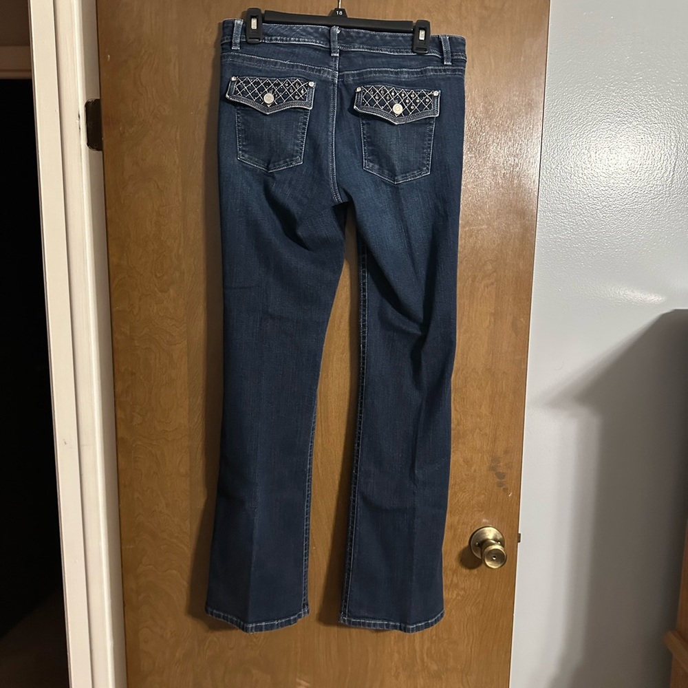 WHBM Blanc Boot Cut Jeans - Picture 3 of 4